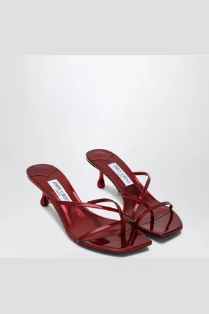 Jimmy Choo Etana Mule 50 Ruby Sabot