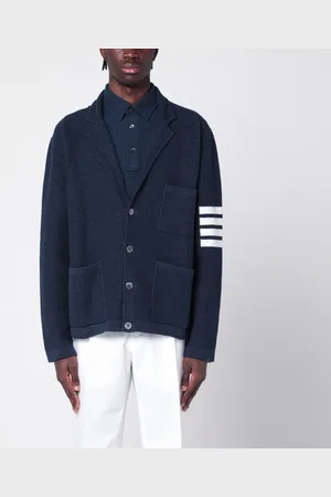 Thom Browne Linen Blend Cardigan
