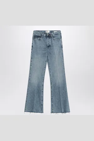 Frame Wide Leg The Lax Jeans With Washed Effect