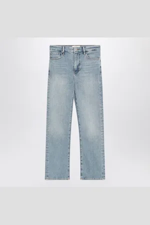 Frame Light Wash Blue Jeans