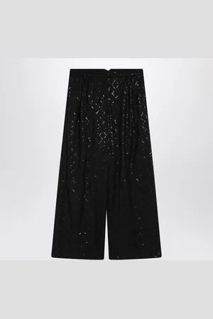 ROTATE Wide Trousers With Sequins