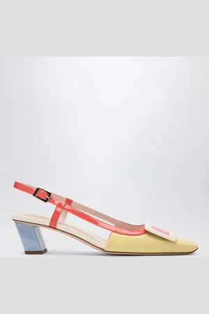 Roger Vivier Multicolour Patent Leather Slingback