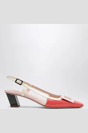 Roger Vivier Belle Vivier Patent Leather Slingback
