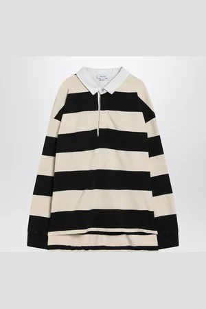 Alexander McQueen Alexander Mc Queen Striped Polo Shirt /Ivory