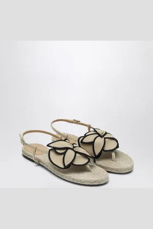 Castaner Sandal In Sand Color With Flower