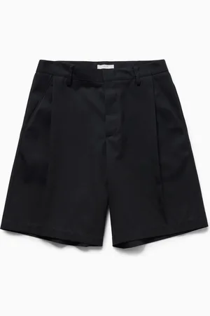 1989 STUDIO Dark Pleated Shorts