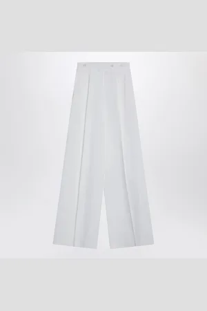 Givenchy Pleated Cotton Trousers