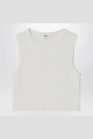Chloé Cropped Top With Logo