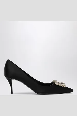 Roger Vivier Satin Efflorescence Décolletés