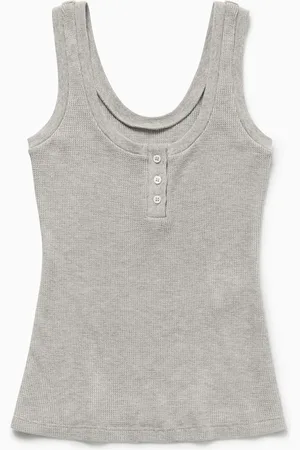 1989 STUDIO Light Waffle Tank Top