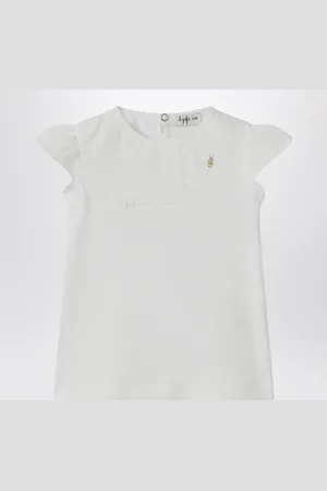 Il gufo T Shirt With Ruffled Sleeves
