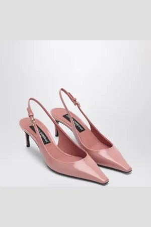 Dolce & Gabbana Dolce&Gabbana Leather Slingback With Décolleté