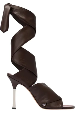 PARIS TEXAS Lorena Lace Up Sandal 100