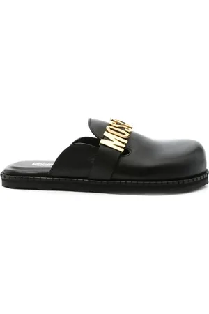 Moschino Leather Mules