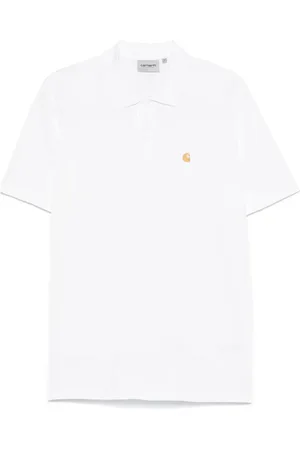 Carhartt WIP Logo Cotton Polo Shirt