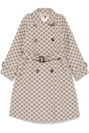 Max mara the cube Cotton Blend Jacquard Trench Coat