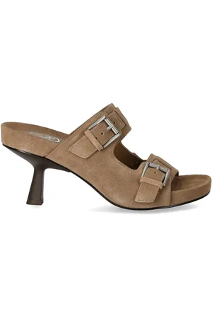 Ash Jewel Hazelnut Heeled Mule