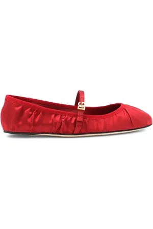 Dolce & Gabbana Satin Ballet Flats