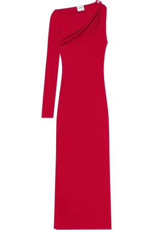 Courrèges Asymmetrical Midi Dress