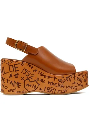 Chloé Maxime Wedge Sandals