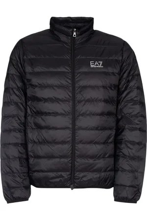 EA7 Logo Short Down Jacket