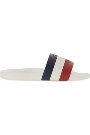 Moncler Basile Rubber Slides With Logo