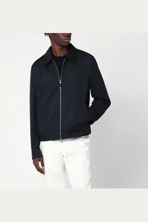 Ermenegildo Zegna Jacket With Zip Navy