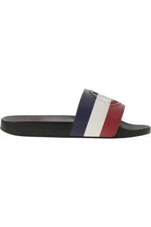 Moncler Basile Rubber Slides With Logo
