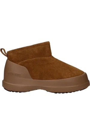 Moon Boot Boots Luna Woman Suede Brown/Cognac