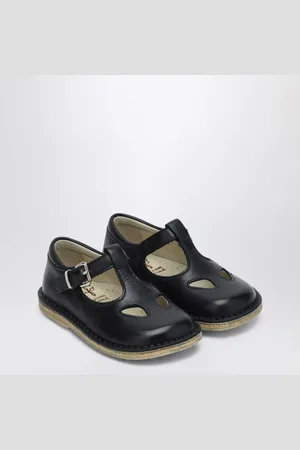 Il gufo Sandal With Eyelets In Leather