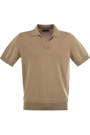 PESERICO SIGN Polo Shirt In Pure Cotton Yarn