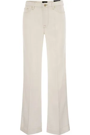 7 for all Mankind Modern Dojo Tailorless High Waisted Flared Jeans