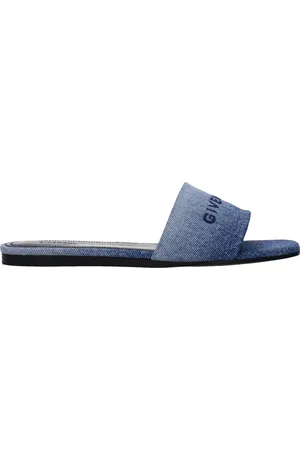 Givenchy Slippers and Hooves Women Fabric Blue/Denim