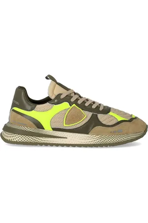 Philippe model Olympique Low Neon Military Sneaker