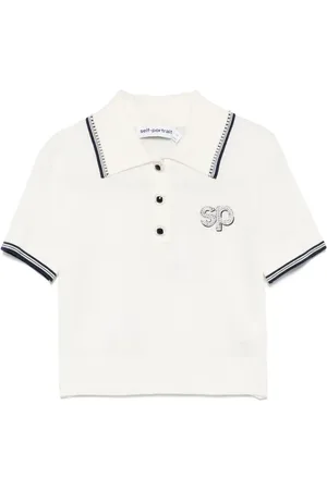 Self-Portrait Polo With Sp Application