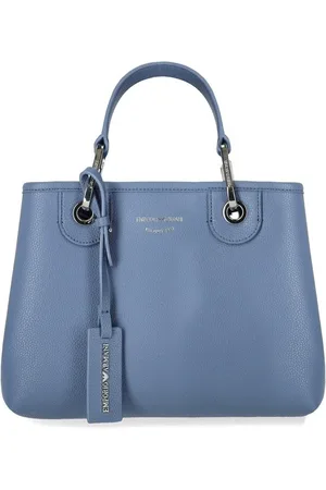 Emporio Armani Myea Asfalto Terra Small Shopping Bag