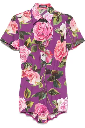 Dolce & Gabbana Floral Print Jumpsuit