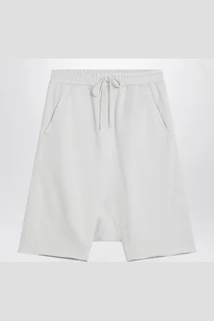 Entire Studios Ivory Bermuda Shorts With Low Crotch
