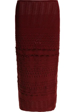 Elie saab Crochet Midi Skirt Fireball Lilys Crochet