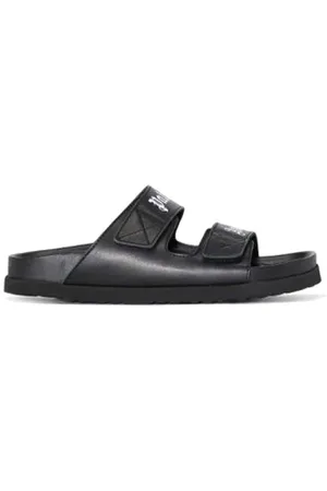 Palm Angels Double Strap Leather Sandals