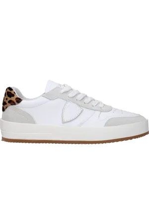 Philippe model Sneakers Nice Man Leather White/Leopard