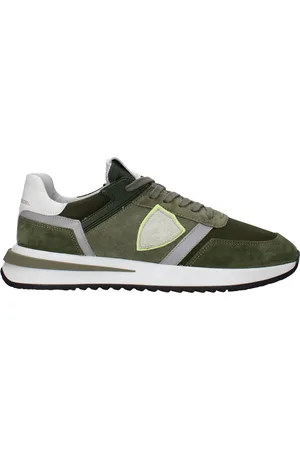 Philippe model Sneakers Tropez 2.1 Mens Suede Green/Green Military