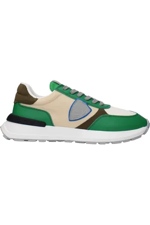 Philippe model Sneakers Antibes Man Fabric Green/Beige