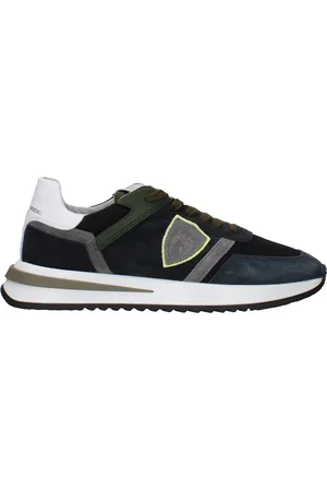 Philippe model Sneakers Tropez 2.1 Mens Suede Blue/Dark Blue