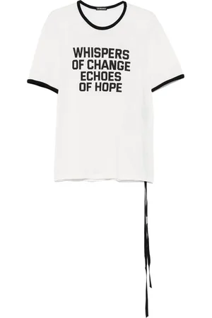 ANN DEMEULEMEESTER Aimar Standard T-Shirt With "Save The Children" Print