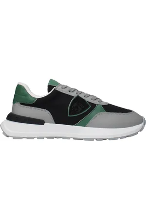 Philippe model Sneakers Antibes Man Fabric Black/Green