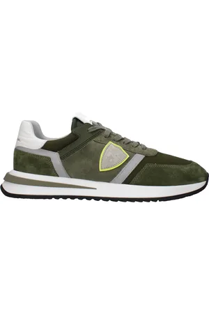 Philippe model Sneakers Tropez 2.1 Mens Suede Green/Green Military