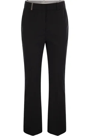 PESERICO SIGN Stretch Cotton Trousers