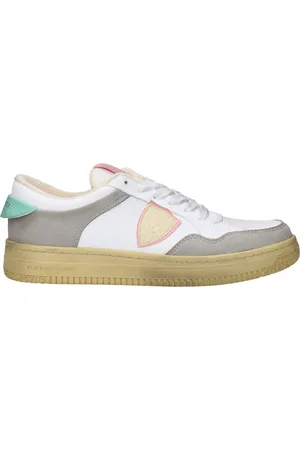 Philippe model Sneakers Lyon Womens Leather White/Green Water