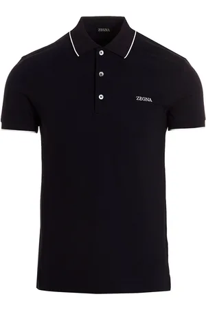 Ermenegildo Zegna Logo Embroidery Polo Shirt